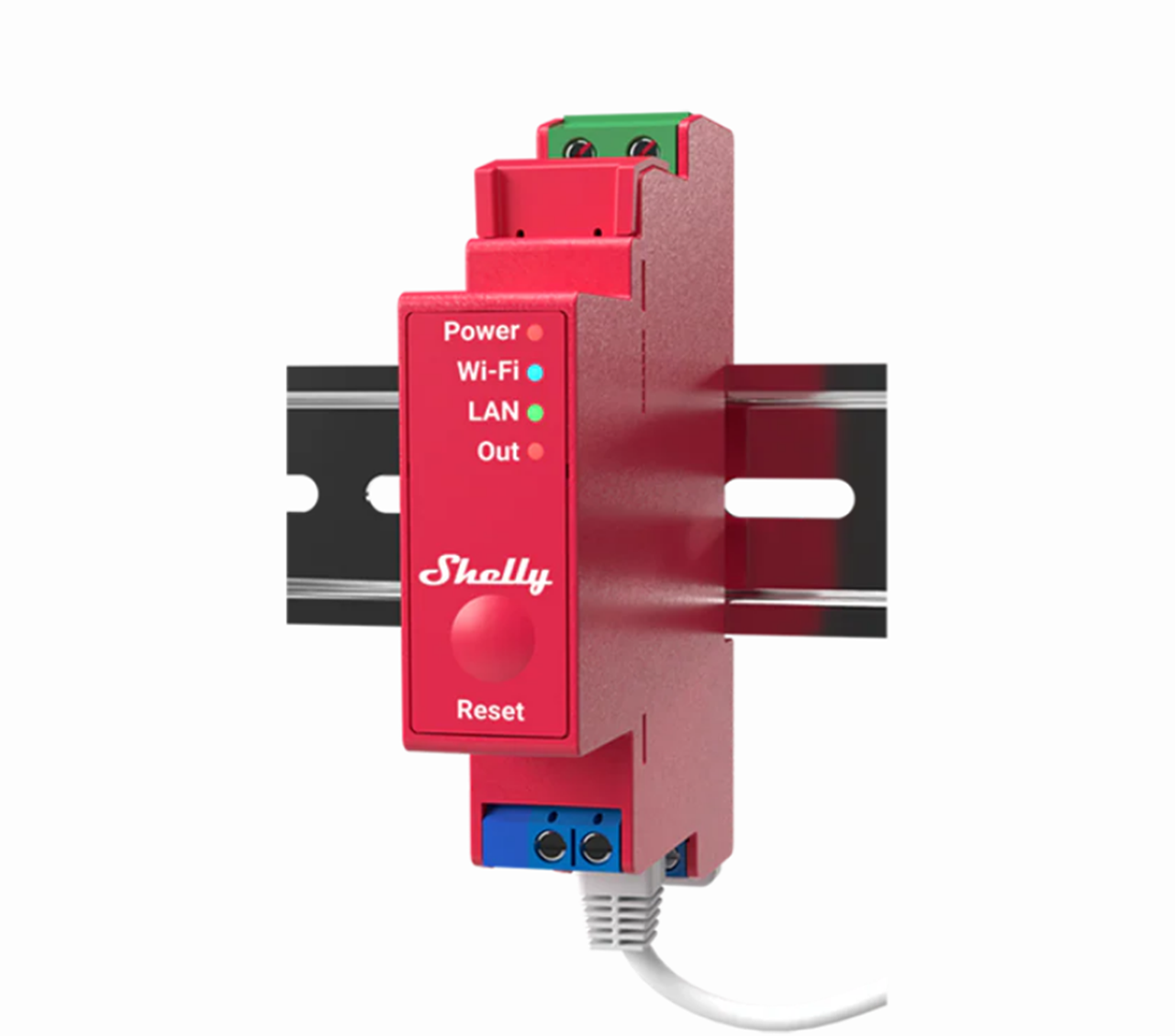 Shelly Pro 1PM WiFi-relais energiemeter